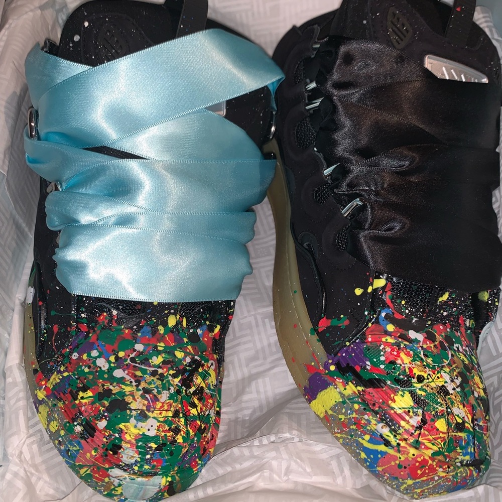 LANVIN GRAFFITI DEPT. X CURB SNEAKERS
